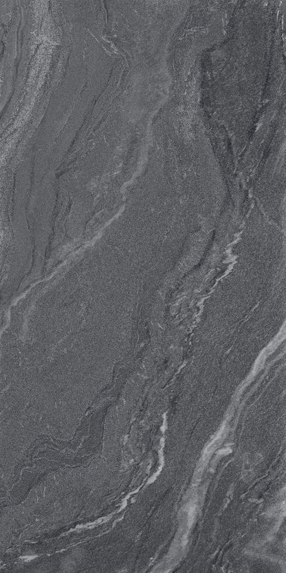 Autumn Nero Matt Porcelain Wall Floor Kitchen Bathroom Tiles 60x120cm